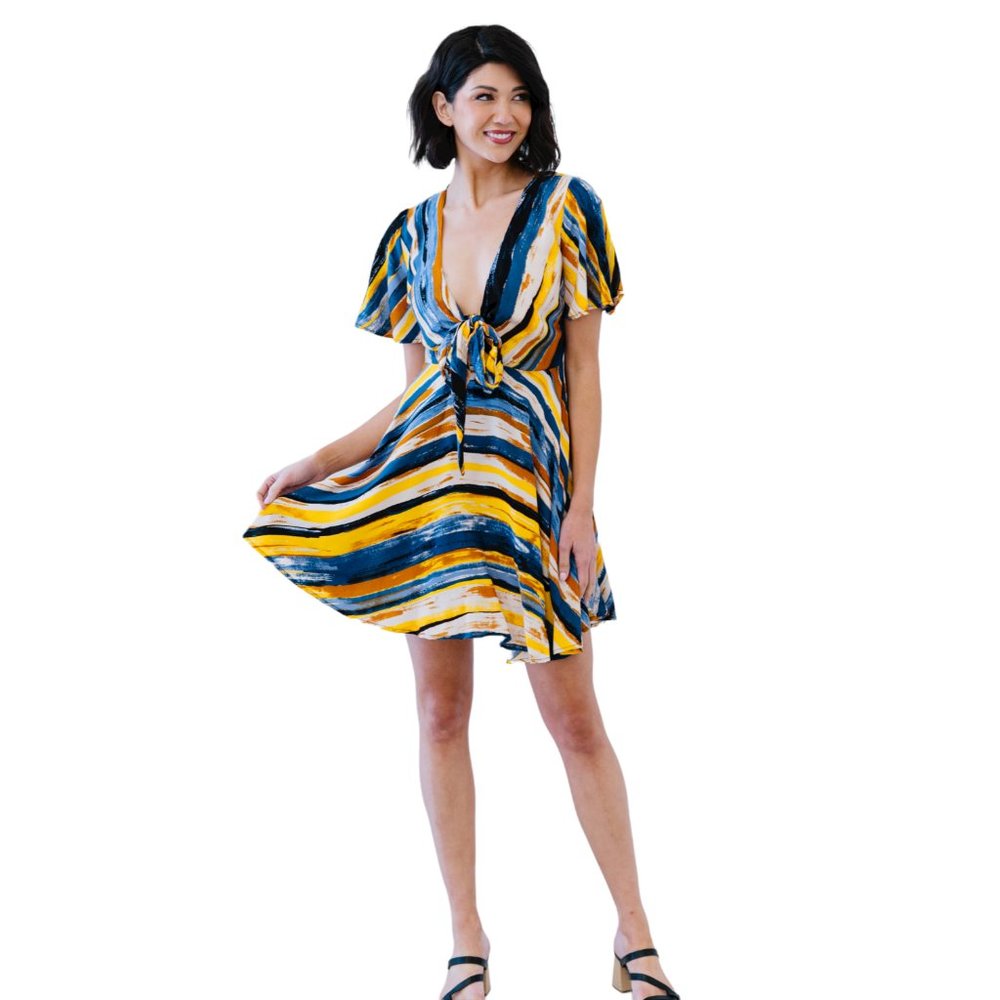 🌺 Dress Day Dressed to Impress Striped Dress 🌺